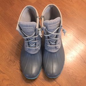 Sperry Saltwater Emboss Wool Waterproof Women’s Boot size 7.5